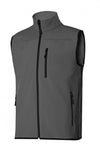 Gilet soft shell Stretch grigio