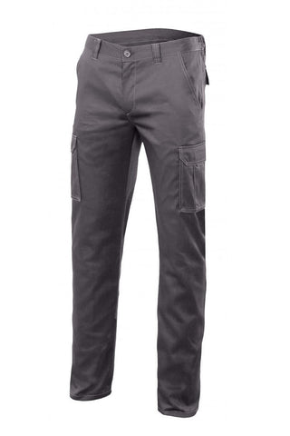 Pantalone multitasche Stretch elasticizzato GRIGIO