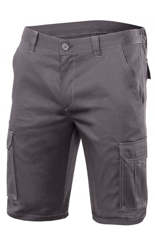 Bermuda multitasche Stretch elasticizzati grigi
