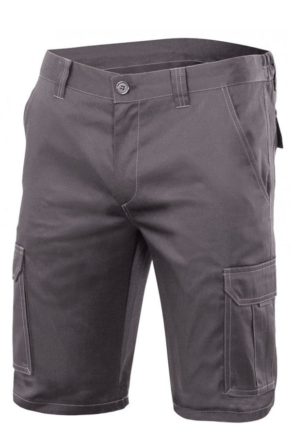 Bermuda multitasche Stretch elasticizzati grigi