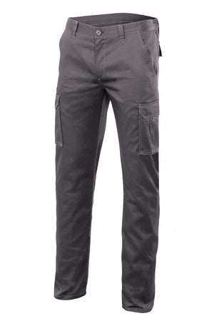 Pantalone multitasche Stretch grigi