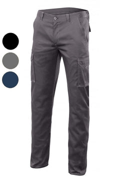 Pantaloni Multitasche Slim Foderati Stretch 425