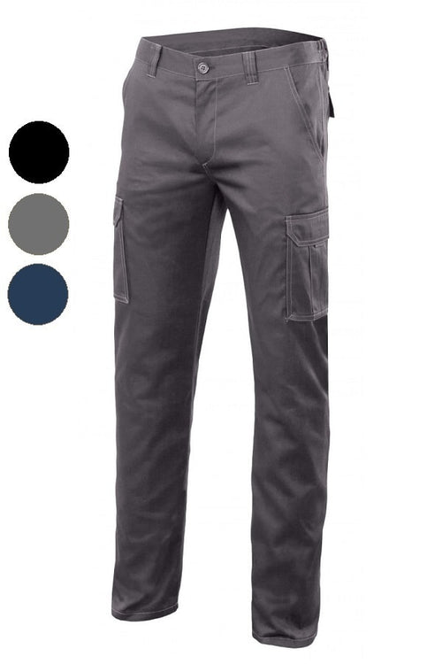 Pantaloni Multitasche Slim Foderati Stretch 425