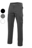 Pantaloni multitasche Slim in polycotone 240