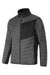 Giubbotto trapuntato soft shell Stretch grigio