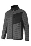 Giubbotto trapuntato soft shell Stretch grigio