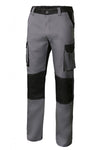 Pantaloni Bicolore multitasche grigio neri