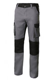 Pantaloni Bicolore multitasche grigio neri