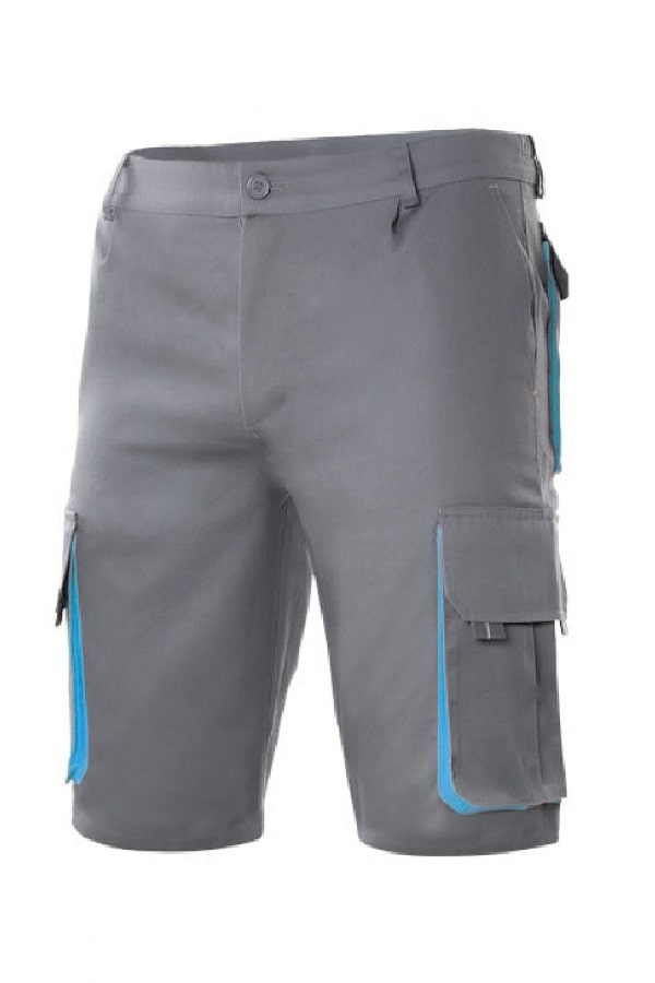 Bermuda bicolore Grigi multitasche