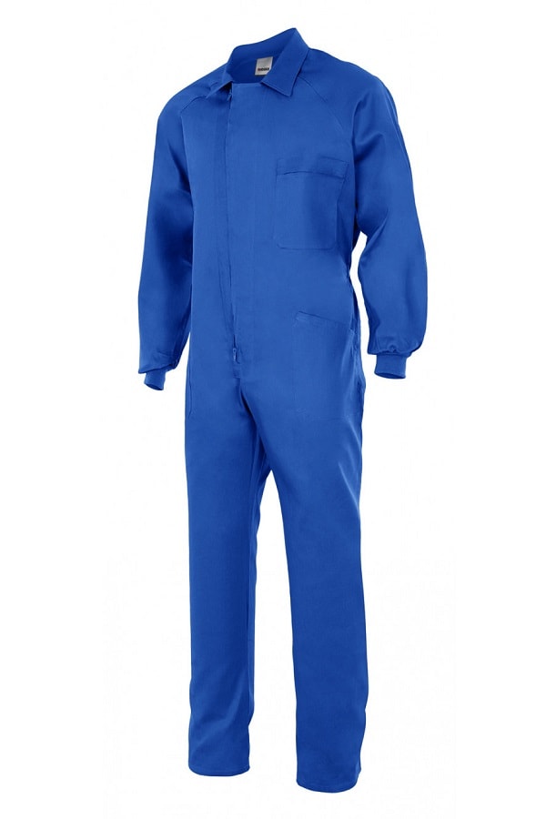 Tuta lavoro Cotone bluette