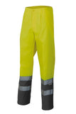 Pantaloni ad alta visibilità gialli e neri