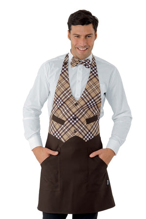 Grembiule Garcon moro tartan 415