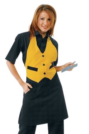 Grembiule Garcon colours sole nero