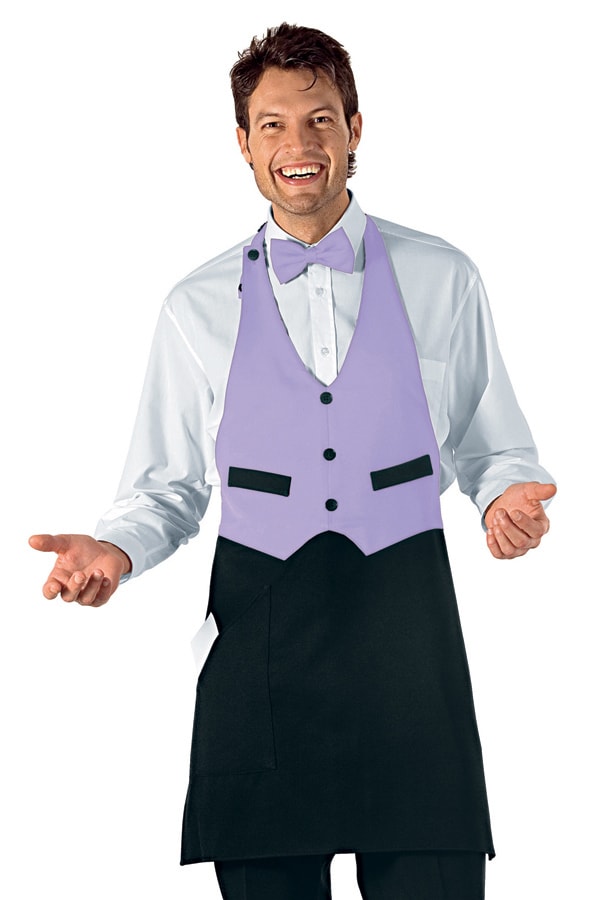 Grembiule Garcon colours lilla nero