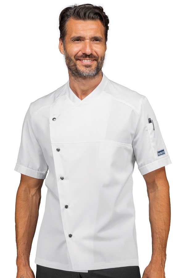 Giacca Cuoco Erickson polycotone Bianca