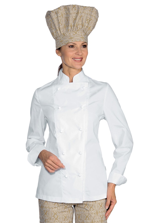 Giacca Lady Chef Bianca Extralight