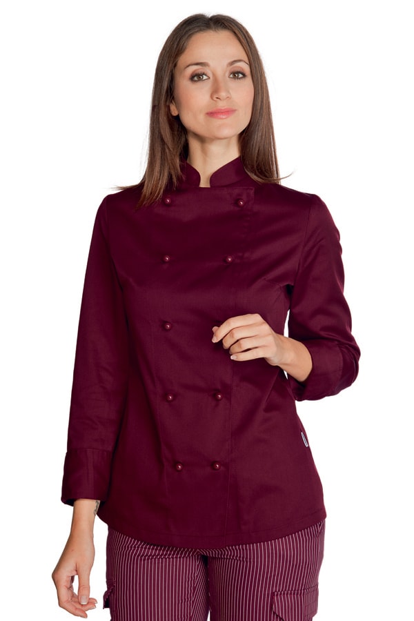 Giacca Lady Burgundy polycotone
