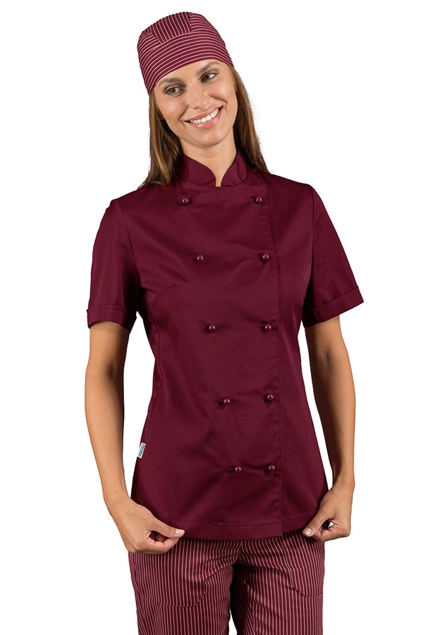 Giacca Lady Burgundy polycotone