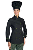 Giacca Lady Chef Nera e Mela Extralight
