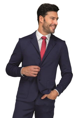 Giacca Springfield Jersey Milano Blu - ITALIADIVISE