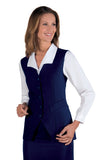 Gilet Donna lungo Blu - ITALIADIVISE