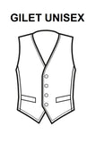 Gilet Unisex Gessato - ITALIADIVISE