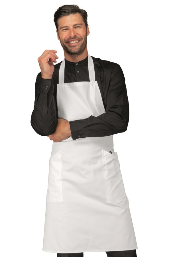 Grembiule Pettorina Unisex regolabile Champagne