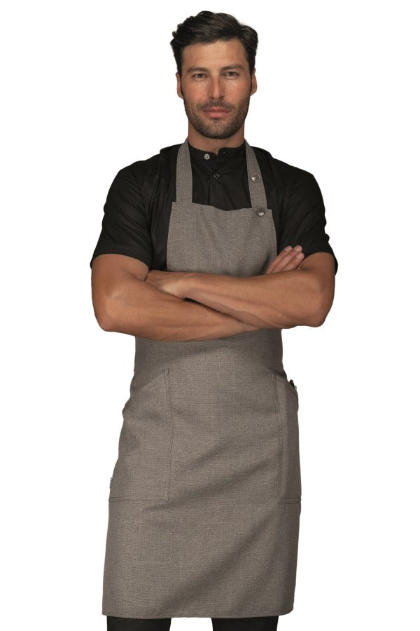 Grembiule Pettorina Unisex regolabile Champagne