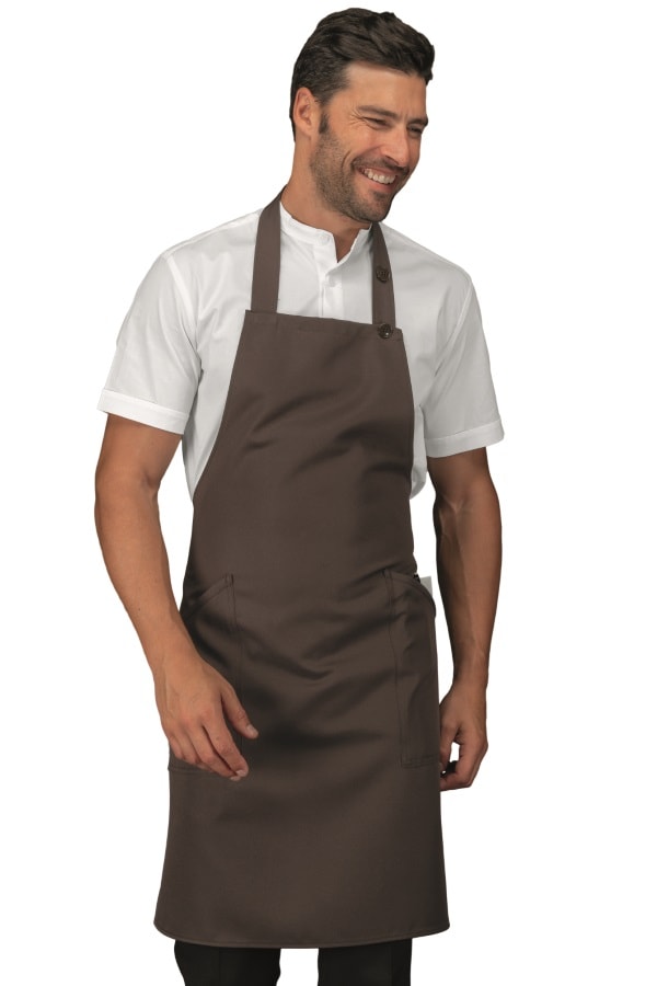 Grembiule Pettorina Unisex regolabile Champagne