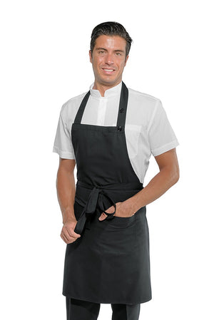 Grembiule Pettorina Rodi Colours jeans nero