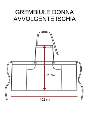 Grembiule Donna Ischia Disegno