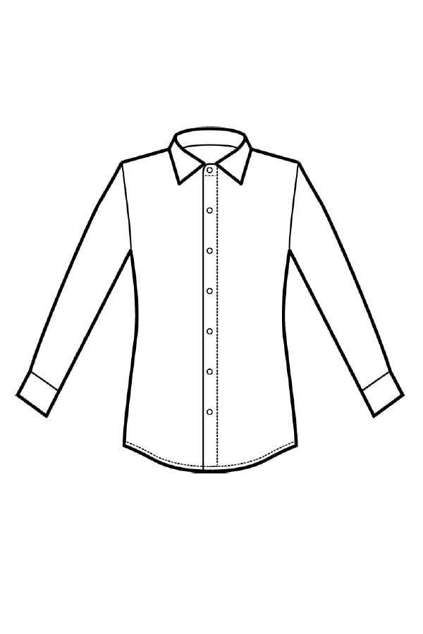 Camicia Unisex Nevada disegno front
