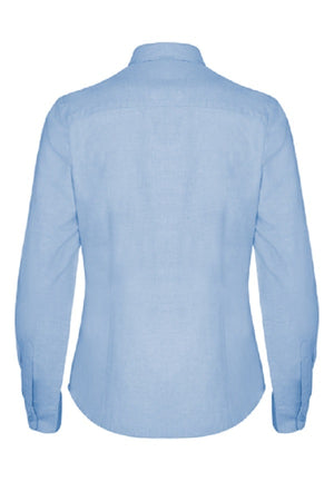 Camicia Roly Oxford azzurra Donna