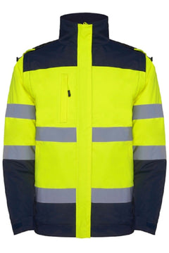 Parka imbottito alta visibilità