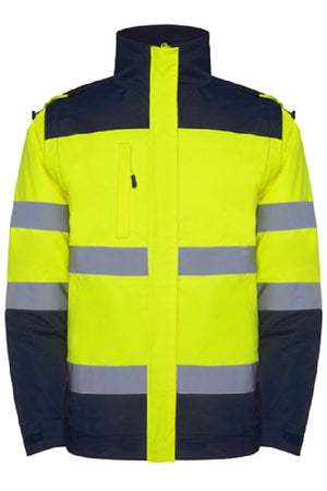 Parka imbottito alta visibilità