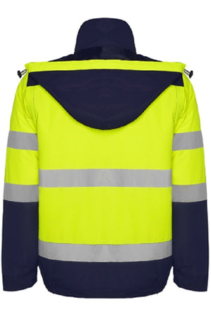 Parka imbottito alta visibilità