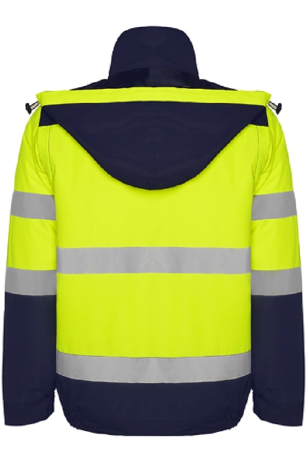 Parka imbottito alta visibilità