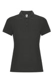 3XL OFFERTA Polo Donna nera Roly Pegaso