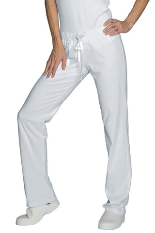 Pantajersey Donna in Cotone elasticizzato Bianco - ITALIADIVISE
