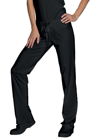 Pantajersey Donna in Cotone elasticizzato Nero - ITALIADIVISE