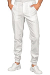 Pantalone Richmond unisex Bianco in cotone - ITALIADIVISE