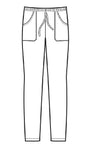 Pantalone unisex disegno front