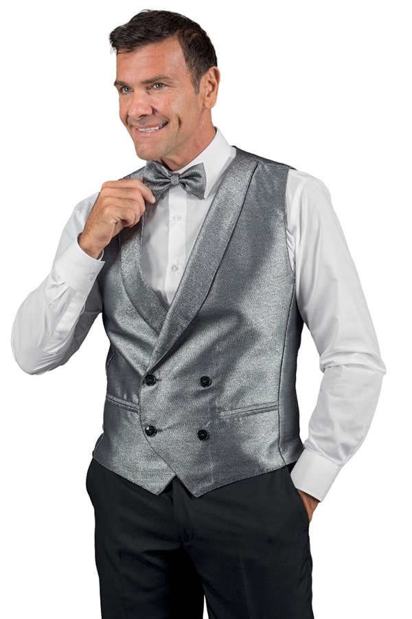 Papillon colours Lurex Silver