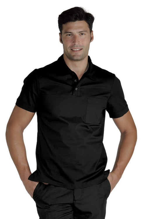 Polo Miami unisex stretch nera