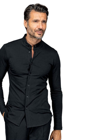 Camicia Portorico Unisex Jersey nera