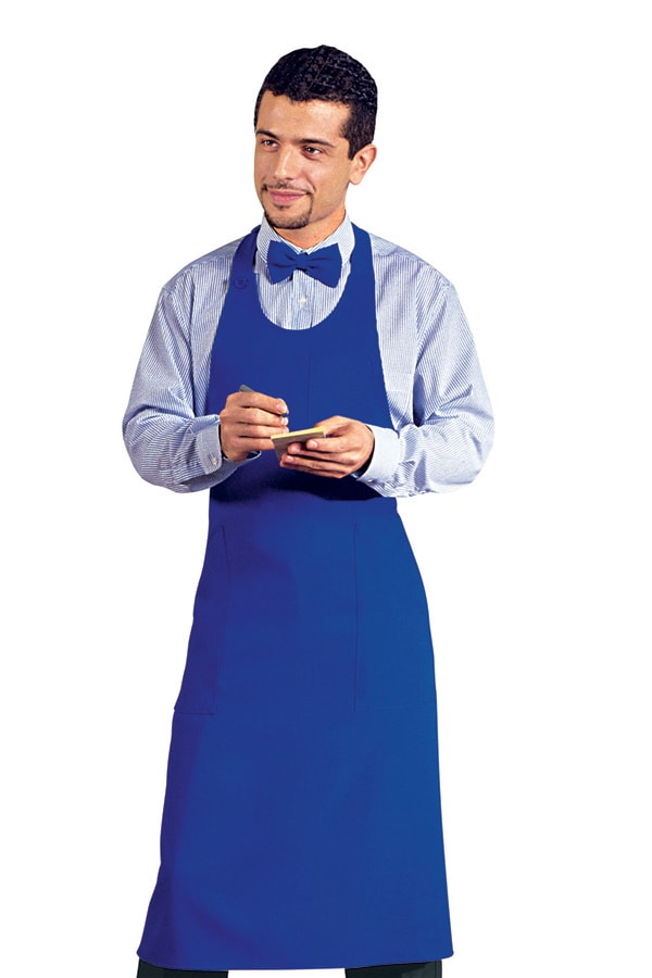 Grembiule sommelier blu cina