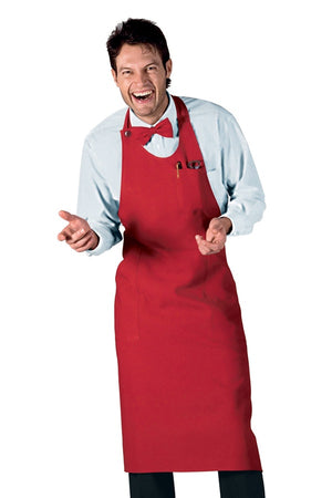 Grembiule sommelier rosso
