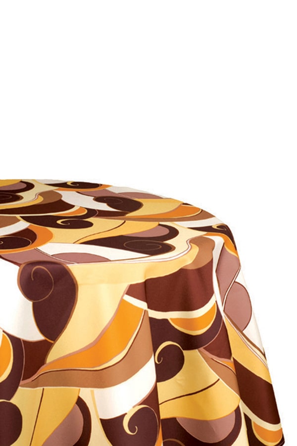 Tovaglia Malindi Albicocca crema cacao