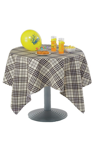 Tovaglia Tartan Crema motivi moro