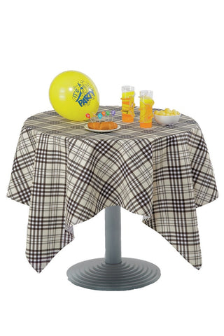 Tovaglia Tartan Crema motivi moro